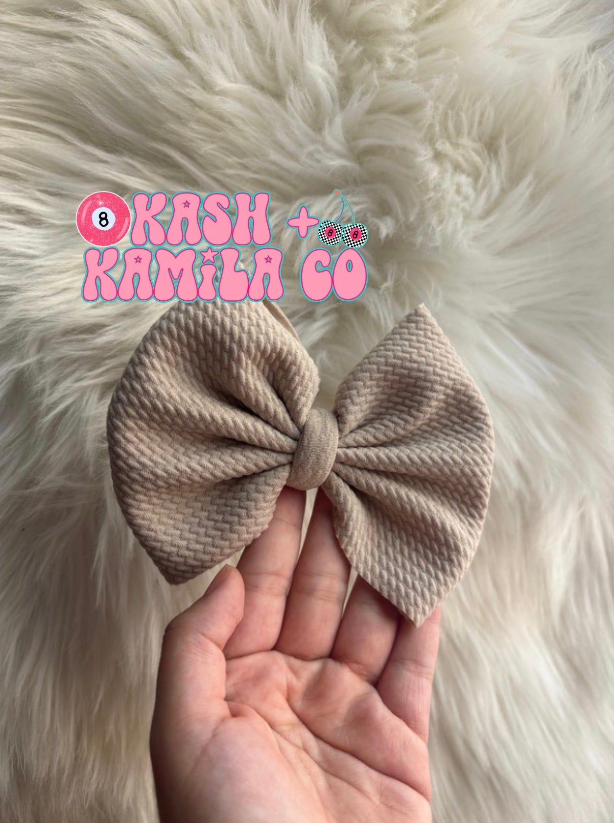 RTS 5” Bow Beige/Clip