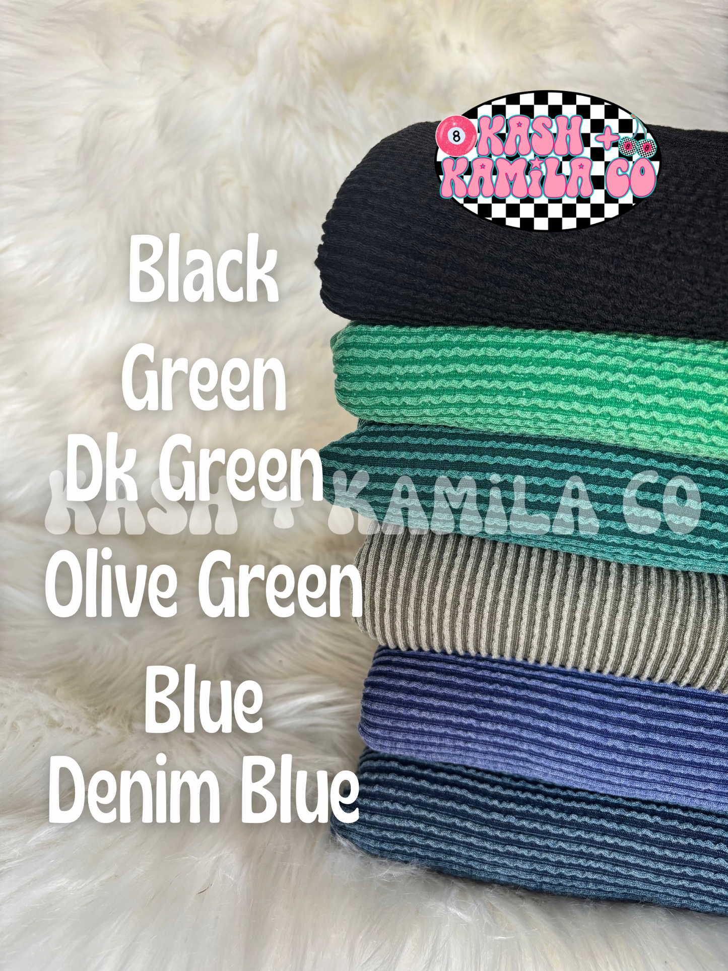 RTS URBAN RIB - Solid Colors (2) | Bows & Piggies (Clip/Nylon)