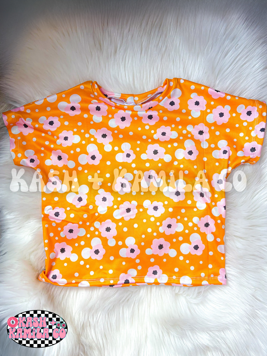 RTS Floral Lounge Shirt 12-18m