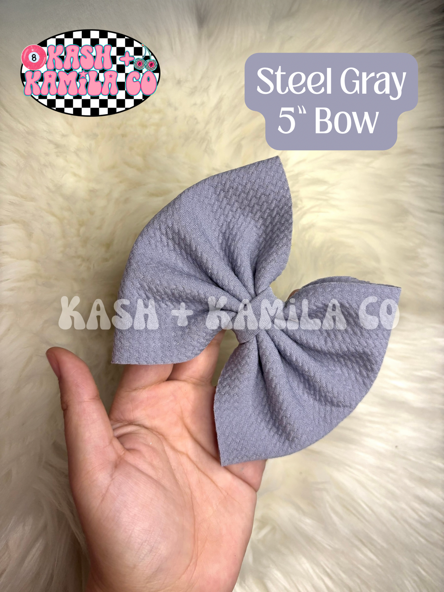 MTO White Shades (2) | Bows & Piggies (Clip/Nylon)