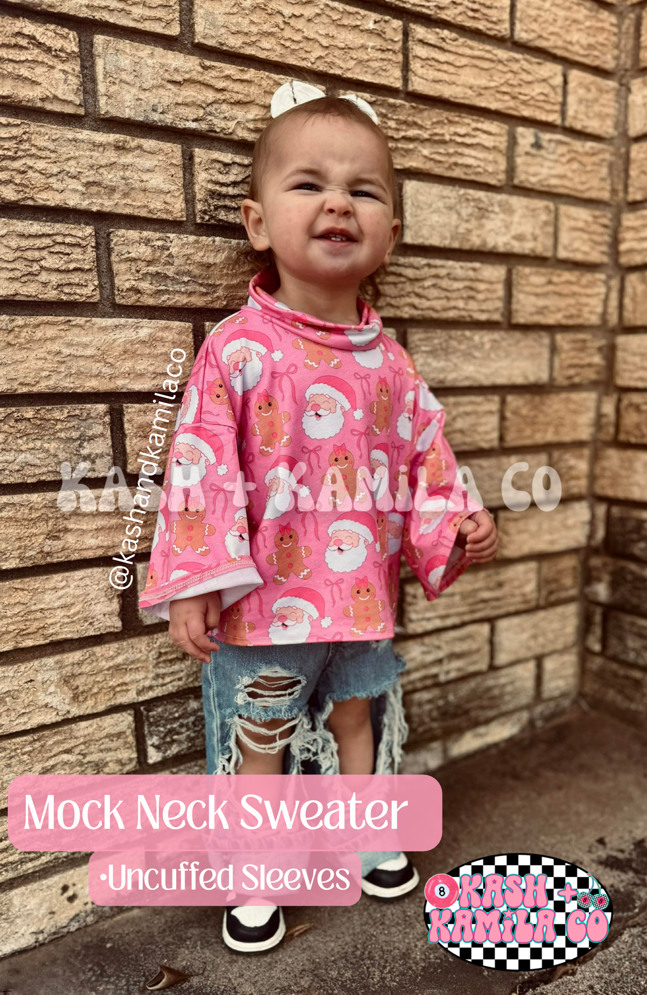 CUSTOM | Mock Neck Sweater