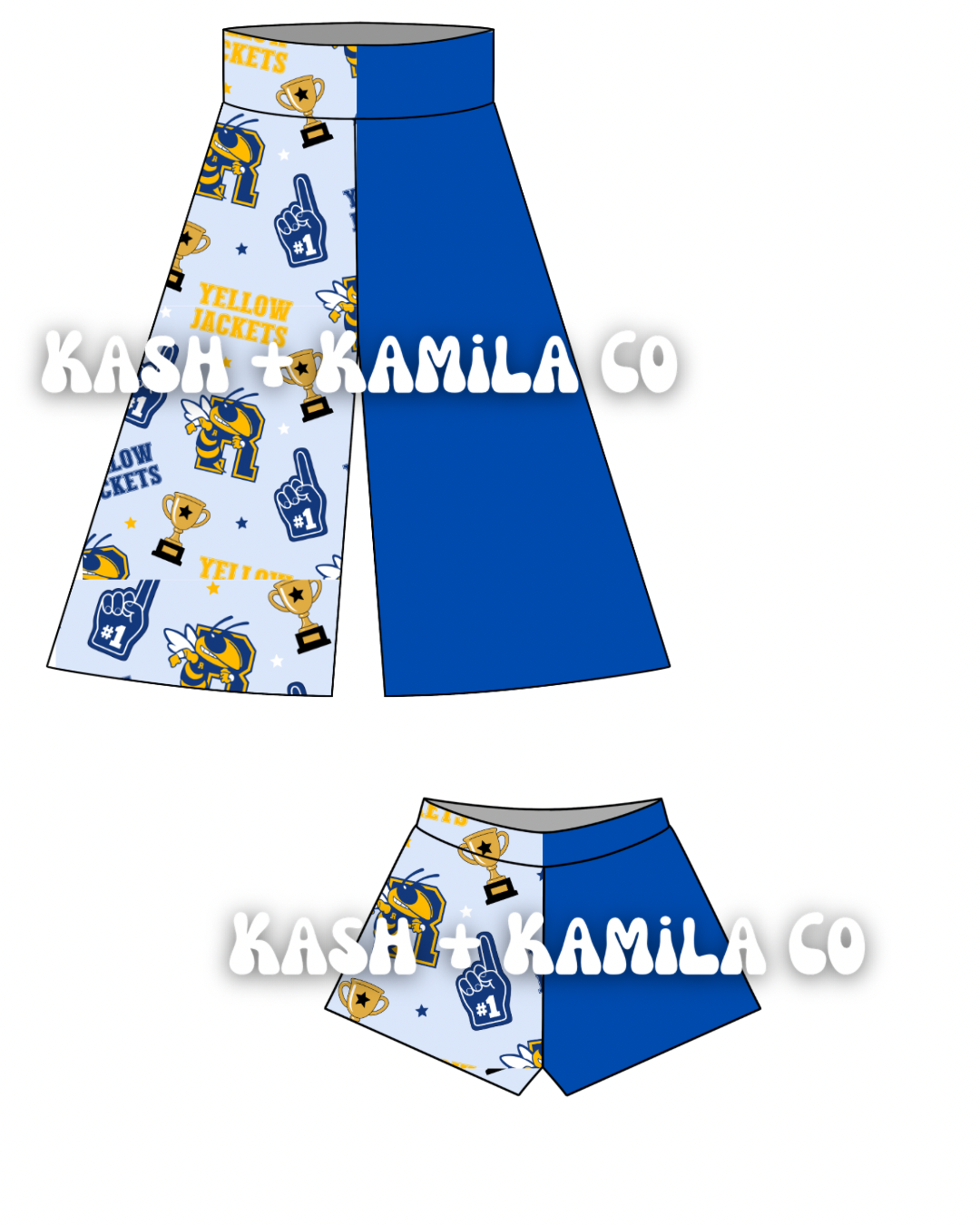 School Ricardo Split Pants/Shorts