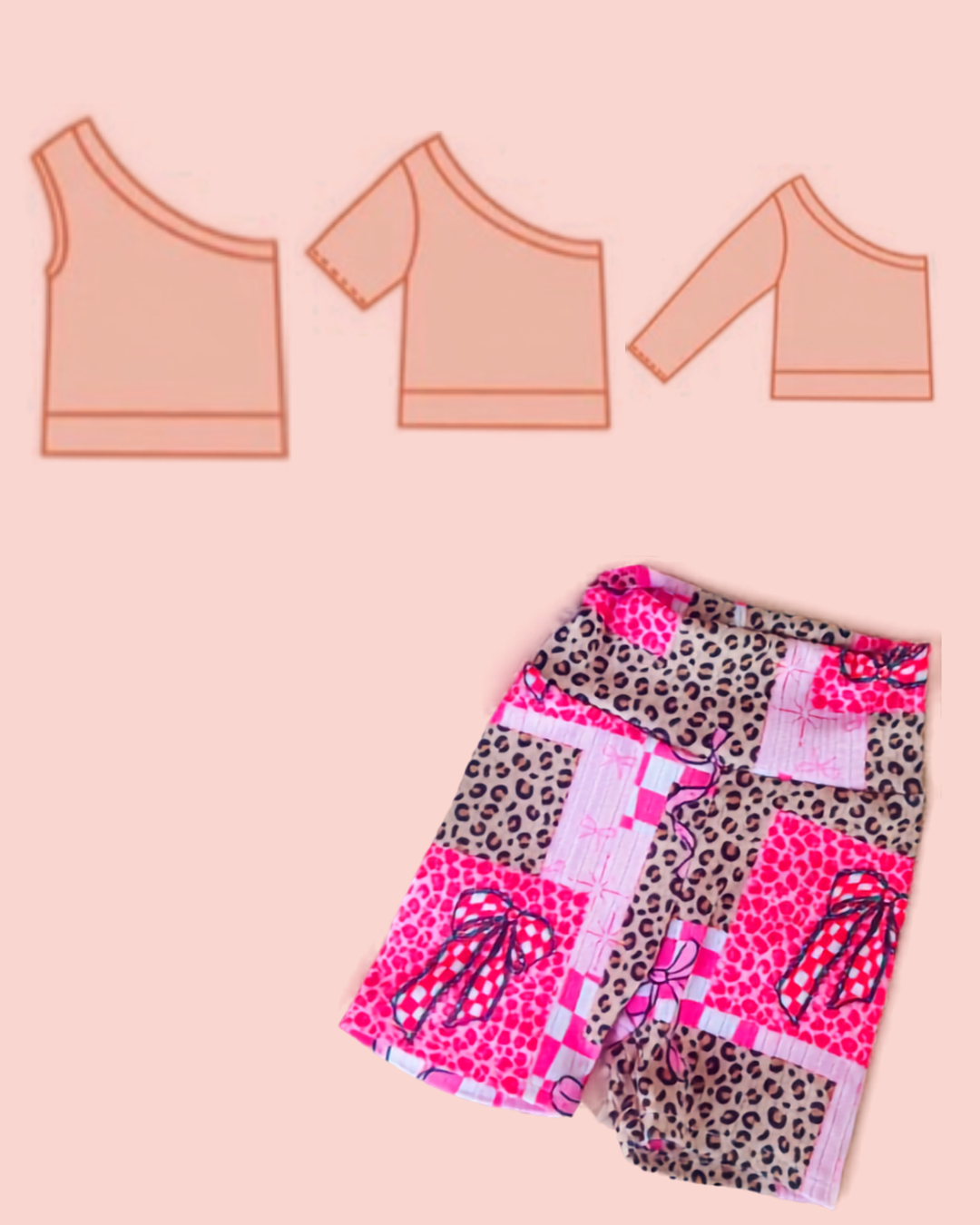 CUSTOM | Charlotte Top & Biker Shorts