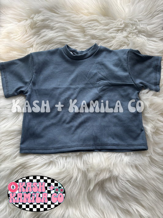 RTS Indigo Blue Comfy Top 3-6m