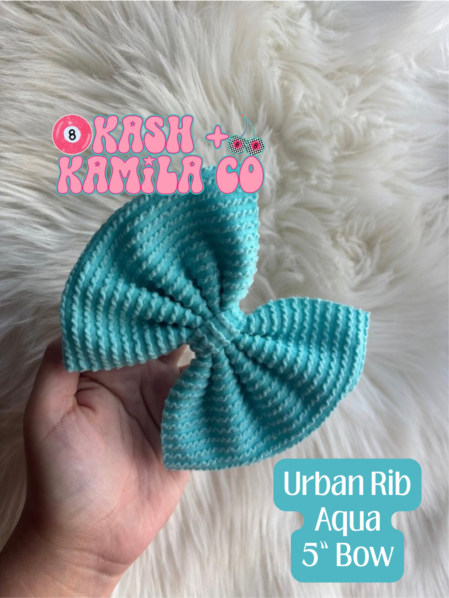 MTO URBAN RIB - Solid Colors (4) | Bows & Piggies (Clip/Nylon)