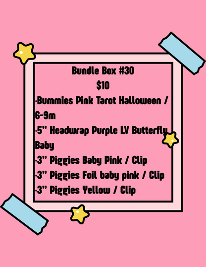 Bundle Box #30 / Halloween Bummies