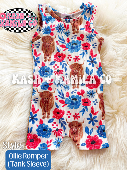 CUSTOM | Ollie Romper