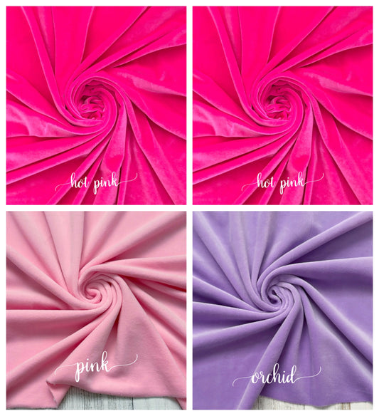 Velvet solids (5) Headwrap