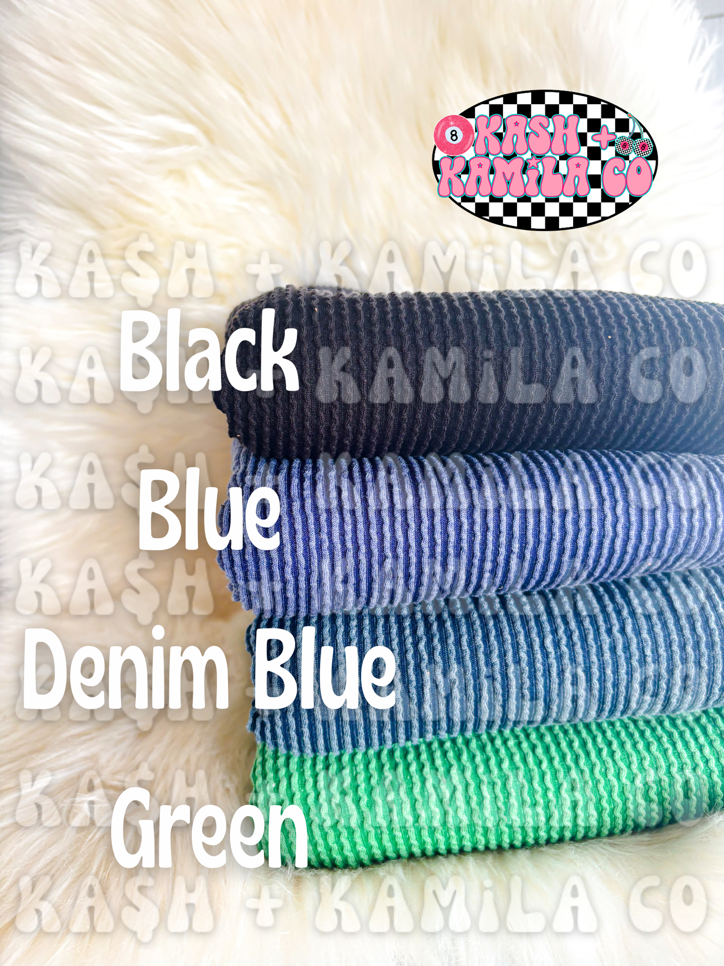 NEW URBAN RIB - Solid Colors (3) | Bows & Piggies (Clip/Nylon)