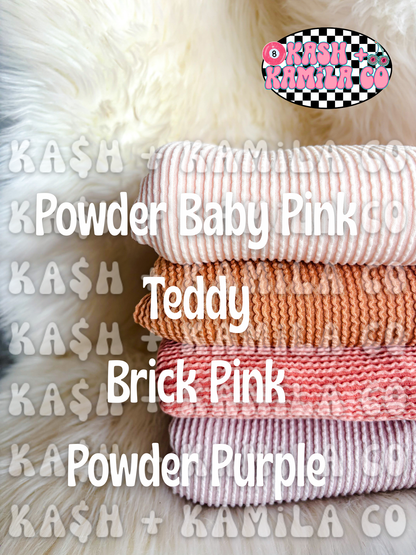 NEW URBAN RIB - Solid Colors (2) | Bows & Piggies (Clip/Nylon)